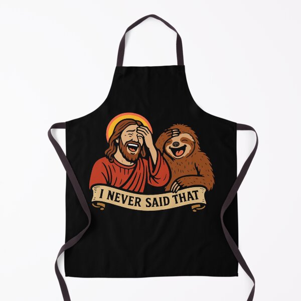 Item preview, Jesus Never Said That Sloth designed and sold by plushism.
