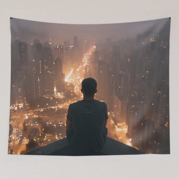 Item preview, At the Edge of a Million Lives designed and sold by oanaunciuleanu.