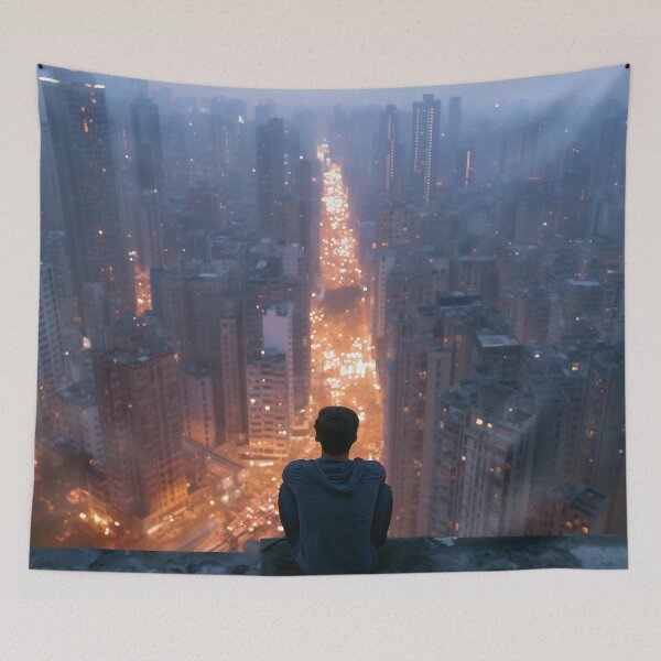 Item preview, At the Edge of a Million Lives designed and sold by oanaunciuleanu.