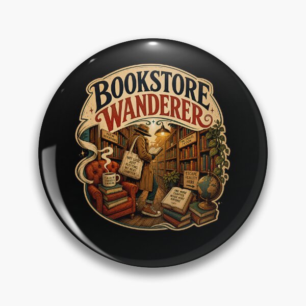 Item preview, Bookstore Wanderer designed and sold by FreshPixelArt.