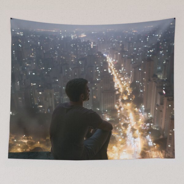 Item preview, At the Edge of a Million Lives designed and sold by oanaunciuleanu.