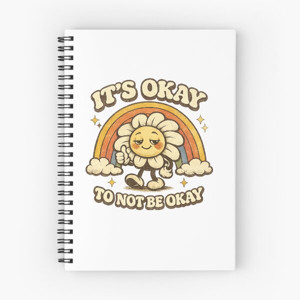 Item preview, It's Okay To Not Be Okay Retro Daisy designed and sold by AllLoveStore.