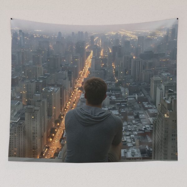 Item preview, At the Edge of a Million Lives designed and sold by oanaunciuleanu.