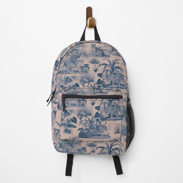 Item preview, French Toile Tiger Safari designed and sold by Lidra Zehcnas.