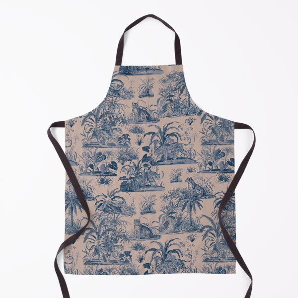 Item preview, French Toile Tiger Safari designed and sold by Lidra Zehcnas.