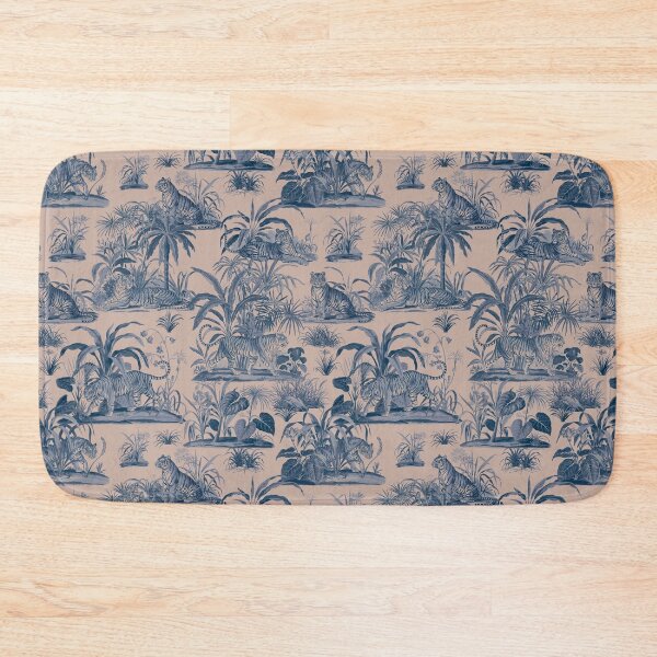 Item preview, French Toile Tiger Safari designed and sold by Lidra Zehcnas.