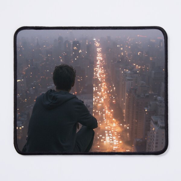Item preview, At the Edge of a Million Lives designed and sold by oanaunciuleanu.