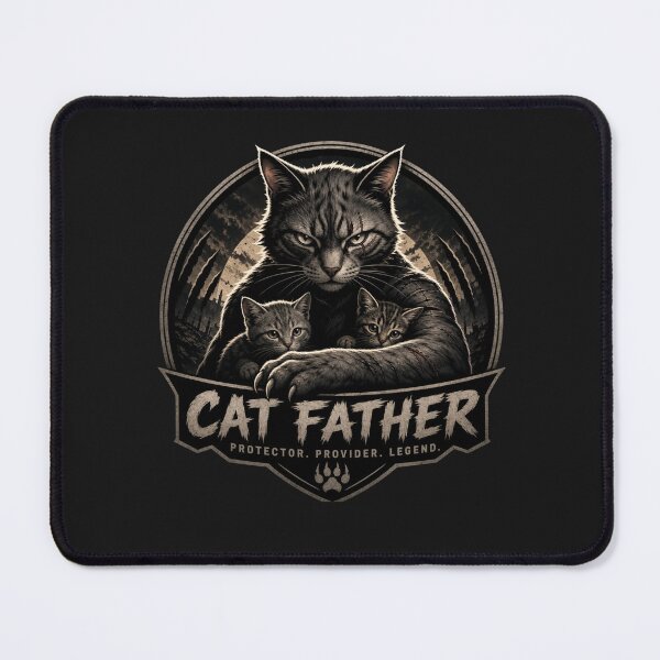 Item preview, panda/cat father designed and sold by @jon.