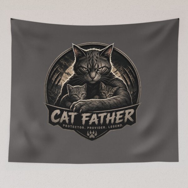 Item preview,  panda/cat father designed and sold by @jon.