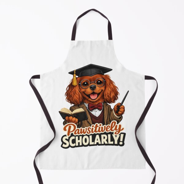 Item preview, Positively Scholarly Ruby Cavalier designed and sold by SpottyRainbow.