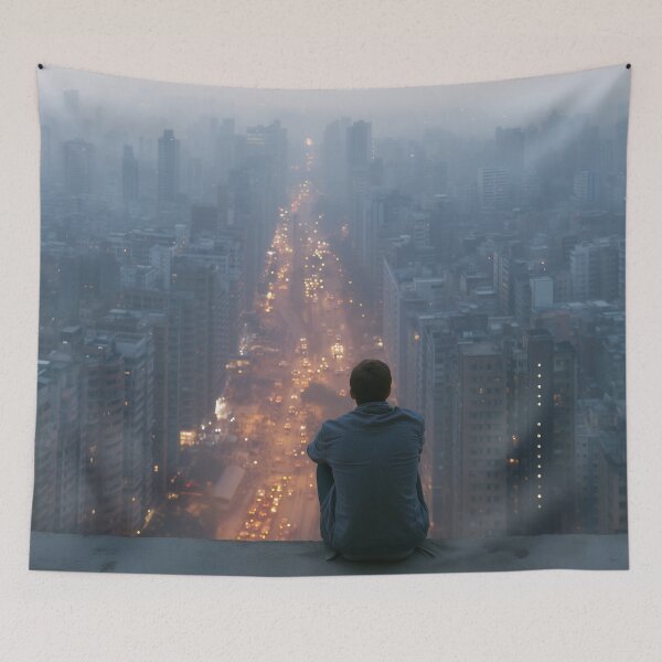 Item preview, At the Edge of a Million Lives designed and sold by oanaunciuleanu.