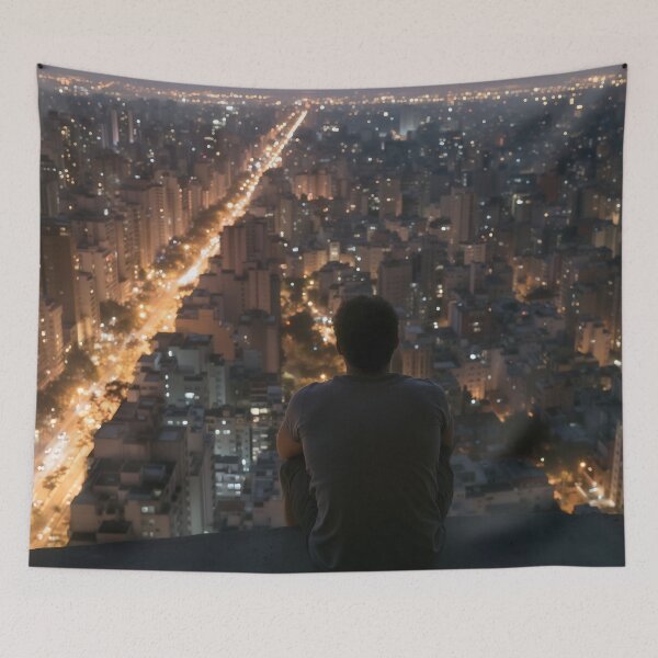 Item preview, At the Edge of a Million Lives designed and sold by oanaunciuleanu.