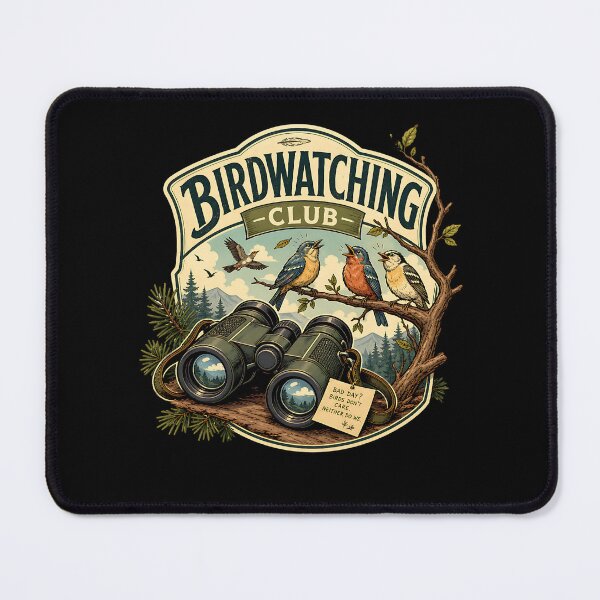 Item preview, Birdwatching Club designed and sold by FreshPixelArt.