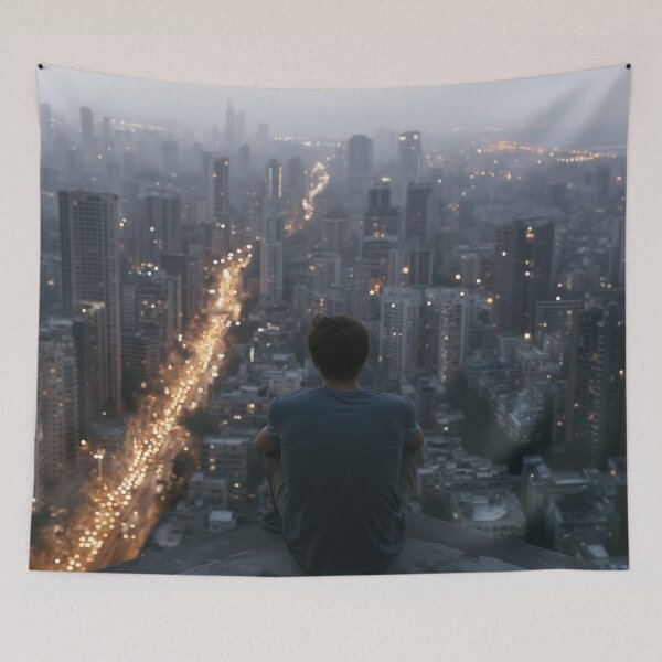 Item preview, At the Edge of a Million Lives designed and sold by oanaunciuleanu.