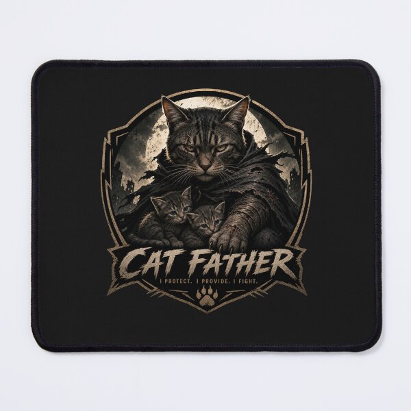 Item preview, panda/cat father designed and sold by @jon.