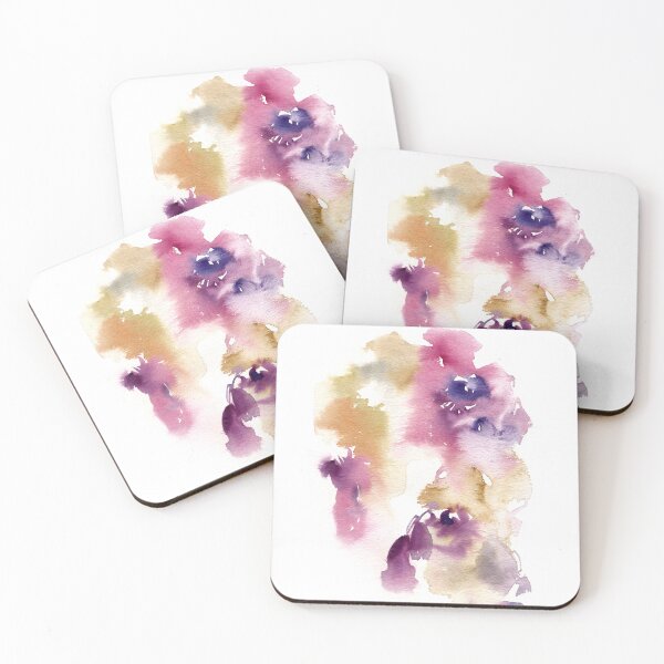 Item preview, Purple Floral Watercolor Painting designed and sold by CanotStop.