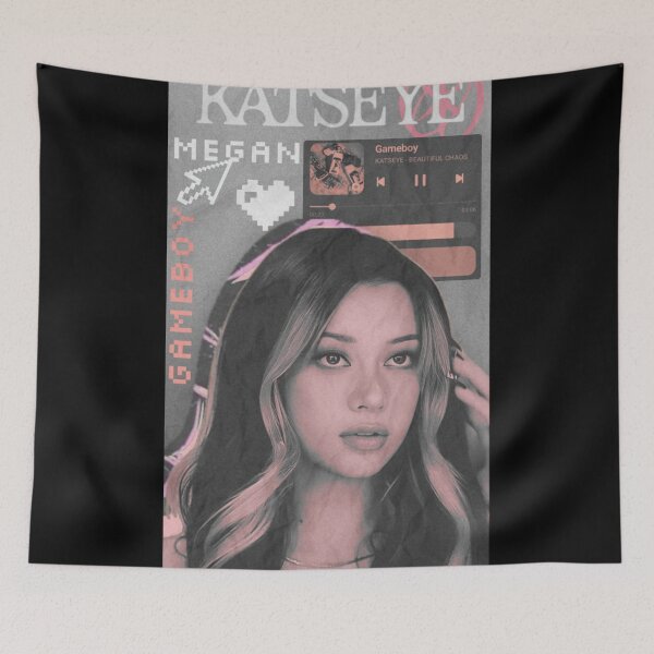 Item preview, Katseye Megan Art poster designed and sold by BubbleStreet.