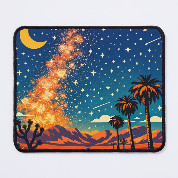Item preview, Palm Springs Desert Vintage Travel Poster designed and sold by Jeffsredbubble.