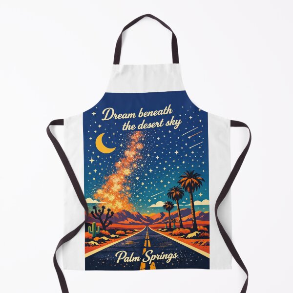 Item preview, Palm Springs Desert Vintage Travel Poster designed and sold by Jeffsredbubble.