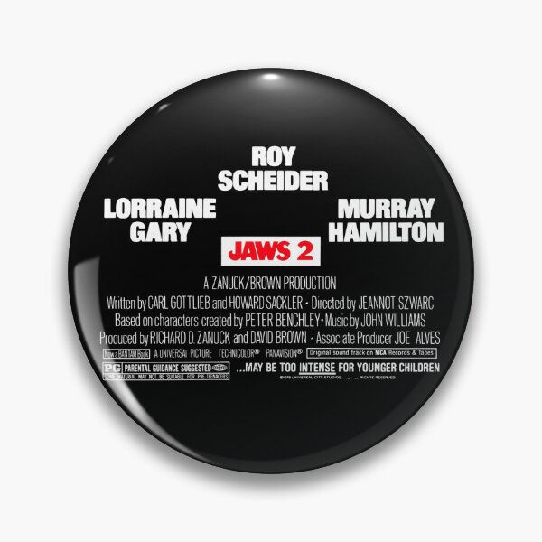 Item preview, Jaws 2 poster art designed and sold by The Retromotel.