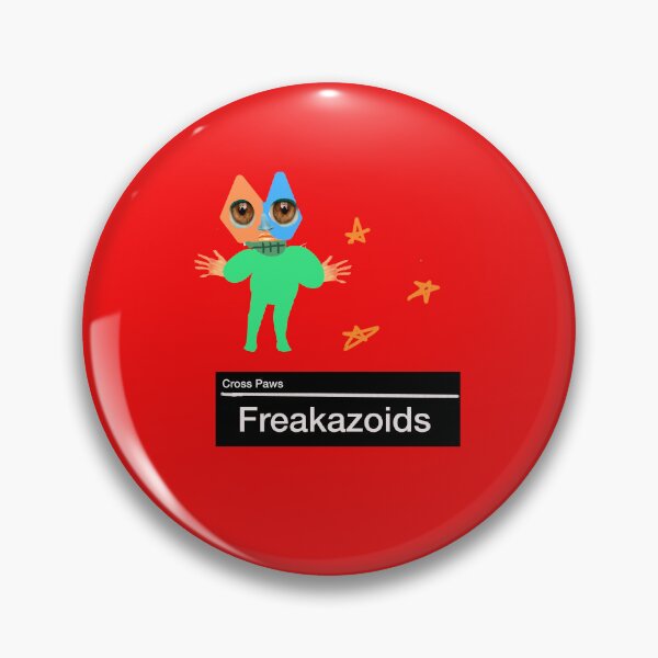 Item preview, Cross Paws Freakazoids designed and sold by CrossPawsMerch.