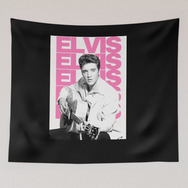 Item preview, Vintage 1950s Rock and Roll Guitarist - Retro Rockabilly King Art designed and sold by Boniring.
