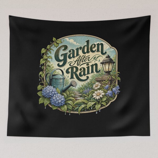 Item preview, Garden After Rain designed and sold by FreshPixelArt.