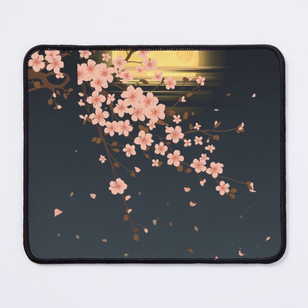 Item preview, Full Moon & Sakura Night — Japanese Ukiyo-e designed and sold by JYUMARU.