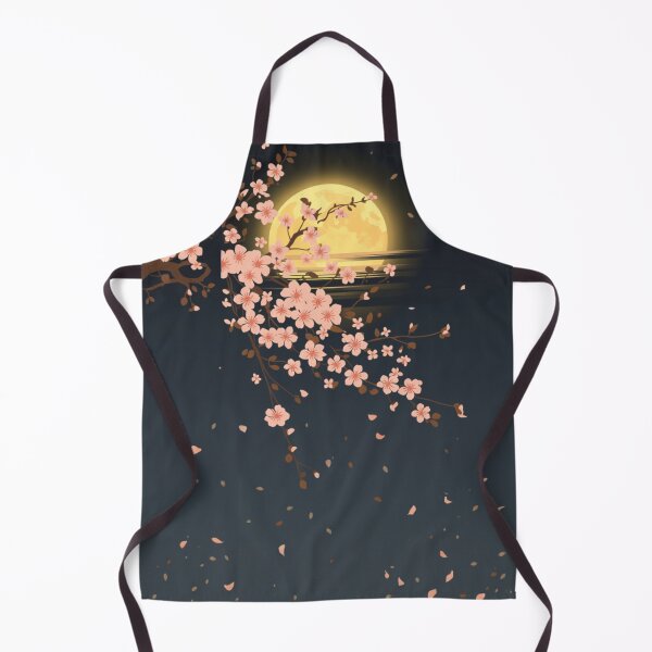 Item preview, Full Moon & Sakura Night — Japanese Ukiyo-e designed and sold by JYUMARU.