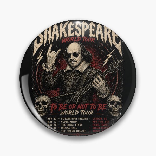 Item preview, Shakespeare Metal Band Tour designed and sold by CoconutSportsCo.