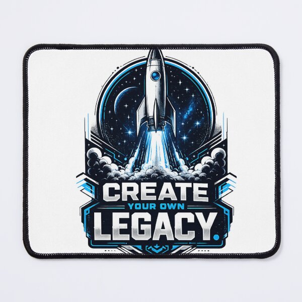 Item preview, Rocket Space Motivational T-Shirt Design designed and sold by Saeed  Ahmad.