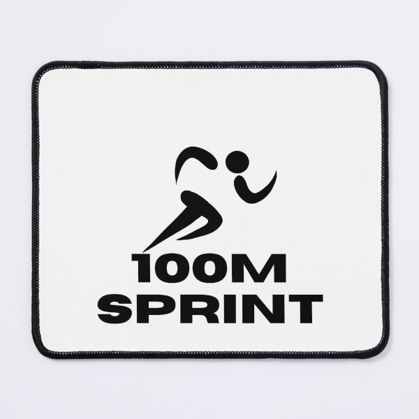 Item preview, 100m SRPINT - BLACK designed and sold by ArtsyCity.
