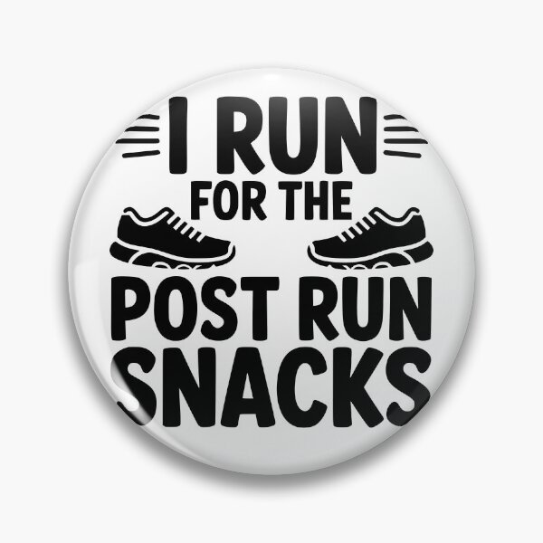Item preview, I Run For The Post Run Snacks designed and sold by theartfulaspie.