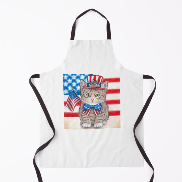 Item preview, Red, White, And Meow designed and sold by Maria William Illustration.