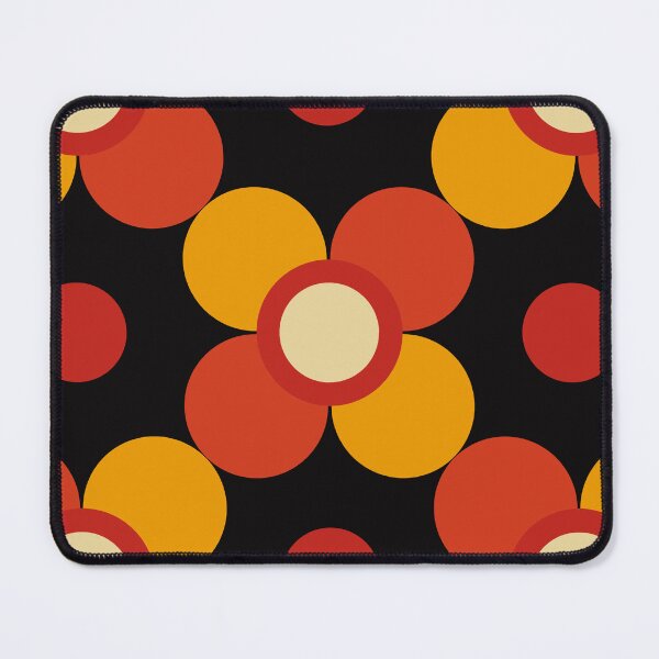 Item preview, Simple vintage orange and yellow flowers 08 designed and sold by StefanStudioArt.
