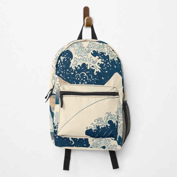 Item preview, Ukiyo-e Great Wave with Cherry Blossoms designed and sold by JYUMARU.