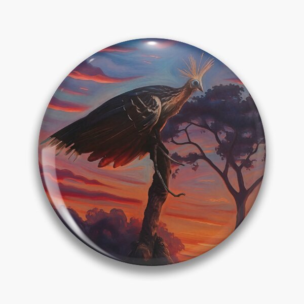 Item preview, Hoatzin Sunset Horizon Painting designed and sold by WildLedger.