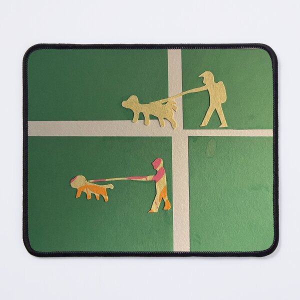 Item preview, dog walking sisters dog designed and sold by hanzuny.