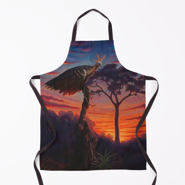 Item preview, Hoatzin Sunset Horizon Painting designed and sold by WildLedger.