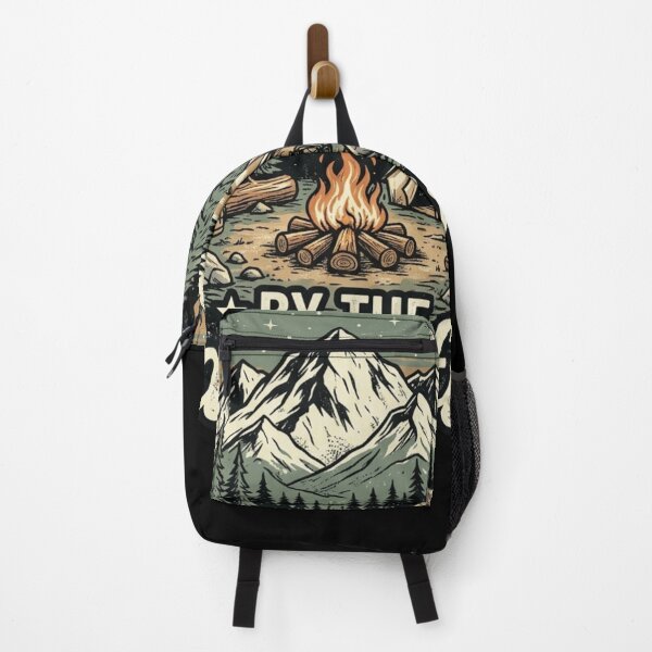 Item preview, Life Is Better By The Campfire Vintage Retro Camping Mountain Emblem designed and sold by PACS0011.