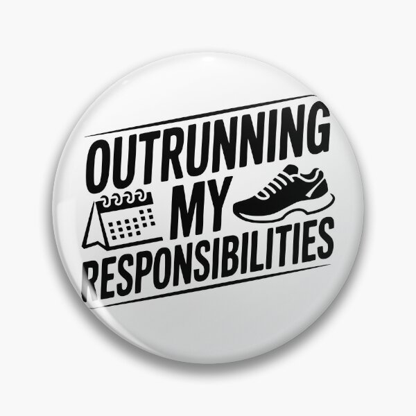 Item preview, Outrunning My Responsibilities designed and sold by theartfulaspie.
