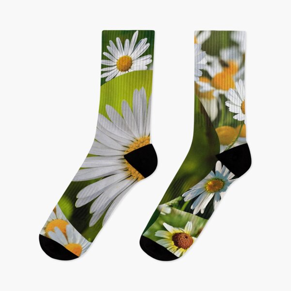 Item preview, Wild Daisy Flower Photo Collage designed and sold by JurateArt-DK.