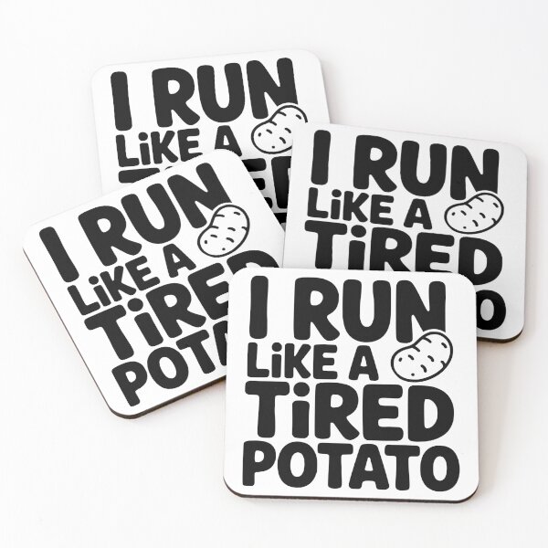 Item preview, I Run Like A Tired Potato designed and sold by theartfulaspie.