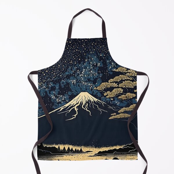 Item preview, Mount Fuji Under Starry Night designed and sold by Vicky Brago-Mitchell®.