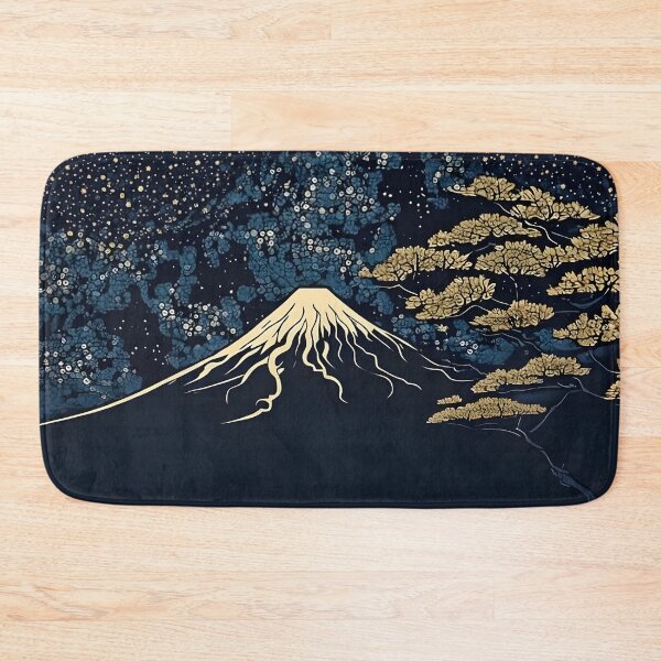 Item preview, Mount Fuji Under Starry Night designed and sold by Vicky Brago-Mitchell®.