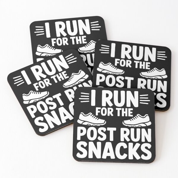 Item preview, I Run For The Post Run Snacks designed and sold by theartfulaspie.