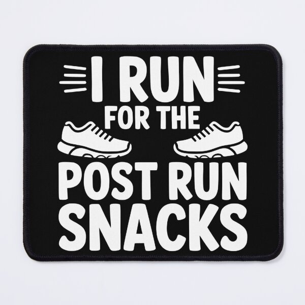 Item preview, I Run For The Post Run Snacks designed and sold by theartfulaspie.