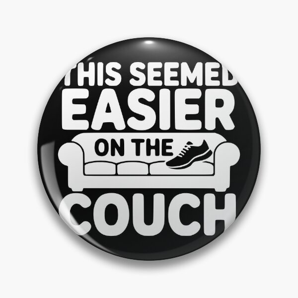 Item preview, This Seemed Easier On The Couch designed and sold by theartfulaspie.