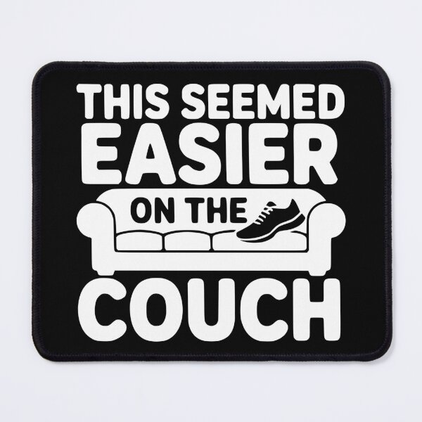 Item preview, This Seemed Easier On The Couch designed and sold by theartfulaspie.