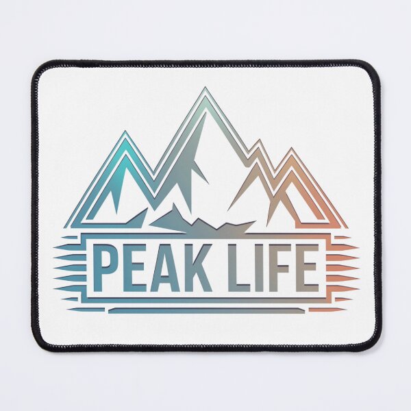 Item preview, Peak Life – Modern Geometric Mountain Design designed and sold by Gabe1983.